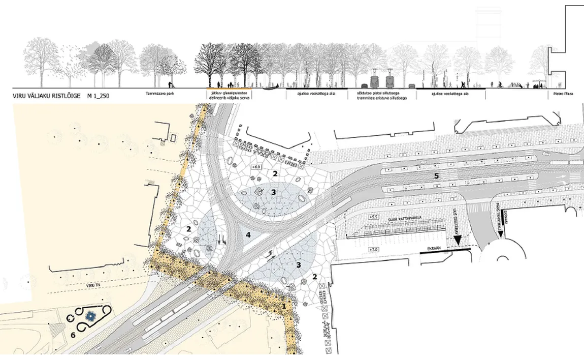 Tallinna peatänava võistluse võidutöö "Kevad linnas"